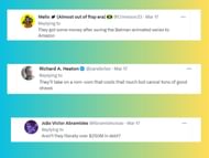 Stills of viewers reaction to the news (Image Via Twitter)